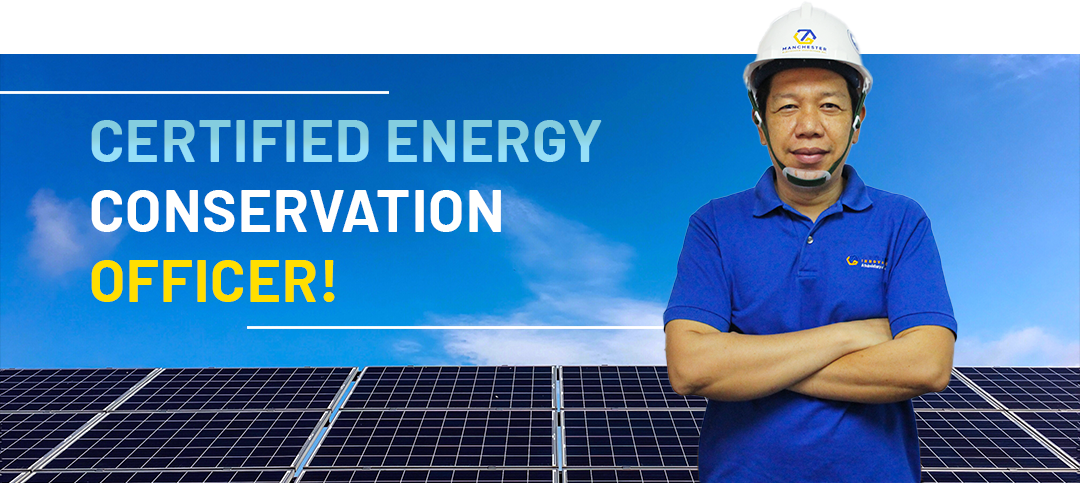 Testech’s Gorgonio Tan, Jr. is now a Certified Energy Conservation Officer!